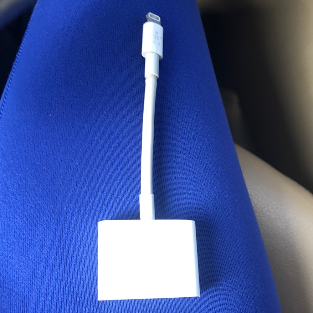 iPhone audio and lightening charger